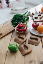 Load image into Gallery viewer, Montessori wooden toddler toys, safe wooden knife for kids, gift for kids