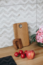 Load image into Gallery viewer, Montessori wooden toddler toys, safe wooden knife and cutting board for kids, gift for kids