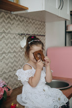 Load image into Gallery viewer, Montessori wooden toddler toys, safe wooden knife for kids, gift for kids