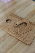 Load image into Gallery viewer, Montessori wooden toddler toys, safe wooden knife and cutting board for kids, gift for kids