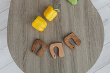 Load image into Gallery viewer, Montessori wooden toddler toys, safe wooden knife for kids, gift for kids
