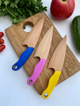 Load image into Gallery viewer, Safe Wooden Knife for Kids, Toddler Butter Knife