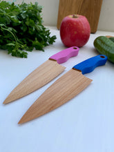 Load image into Gallery viewer, Safe Wooden Knife for Kids, Toddler Butter Knife