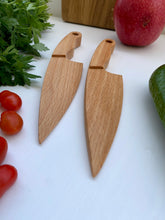 Load image into Gallery viewer, Safe Wooden Knife for Kids, Children's Utensil Montessori Knife, Toddler Butter Knife