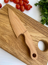 Load image into Gallery viewer, Safe Wooden Knife for Kids, Children's Utensil Montessori Knife, Toddler Butter Knife