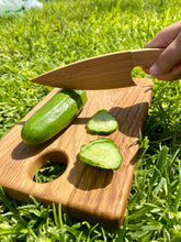 Load image into Gallery viewer, Safe Wooden Knife for Kids, Children's Utensil Montessori Knife, Toddler Butter Knife