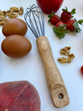 Load image into Gallery viewer, Safe Wooden Knife for Kids and Small Whisk set, Children's Utensil Montessori Knife, Toddler Butter Knife Vegetable and Fruit Cutter