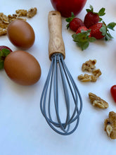 Load image into Gallery viewer, Safe Wooden Knife for Kids and Small Whisk set, Children's Utensil Montessori Knife, Toddler Butter Knife Vegetable and Fruit Cutter