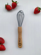 Load image into Gallery viewer, Personalised Safe Wooden Knife for Kids and Small Whisk set
