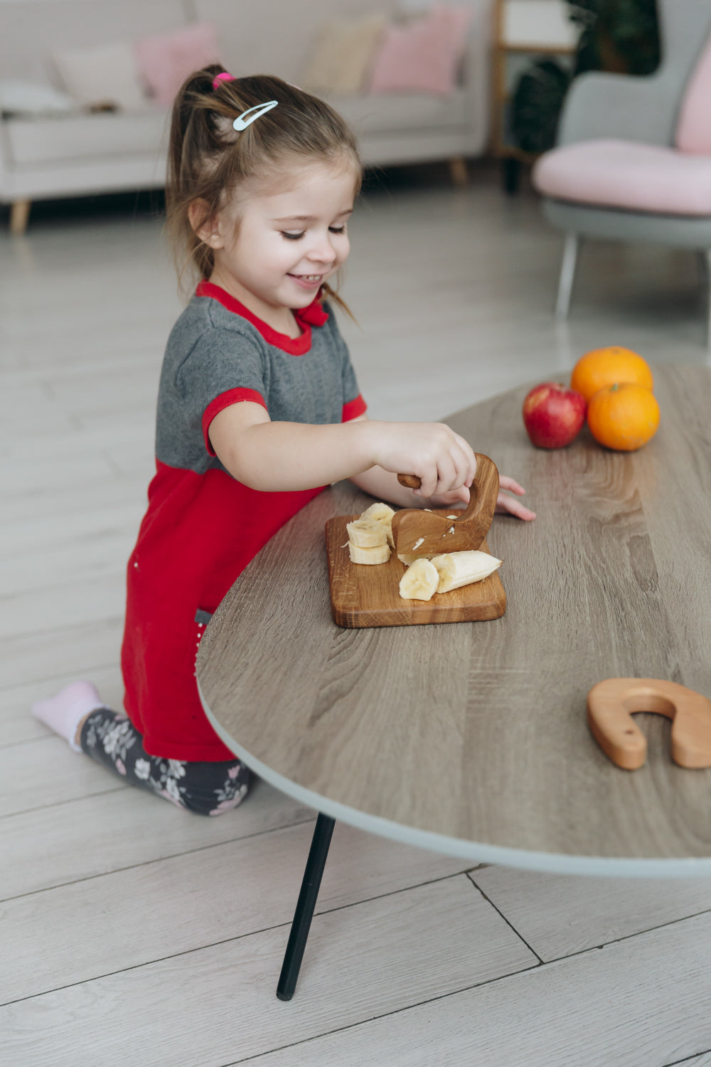Safe Wooden Knife for Kids, Children's Utensil Montessori Knife, Toddl –  olivkawood