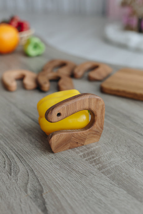 Montessori wooden toddler toys, safe wooden knife for kids, gift for kids
