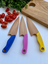 Load image into Gallery viewer, Safe Wooden Knife for Kids, Toddler Butter Knife
