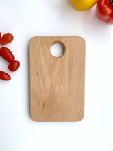 Load image into Gallery viewer, Cutting Board, Safe Wooden Knife and Butter Knife for Kids SET, Toddler Utensil Montessori Toy Knife, Wooden Chopper
